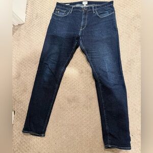 Todd Snyder Jeans 35x32 Dark Wash Denim Stretch 5 Pocket Slim Fit